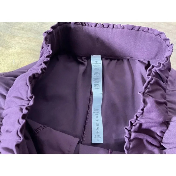 Lululemon Womens Pant Keep Moving High Rise Luxtreme Purple Sz 8 LW5CRBS Jogger - Picture 5 of 12